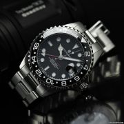 STEINHART Ocean One GMT BLACK Diver Watch