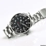 STEINHART Ocean One GMT BLACK Diver Watch