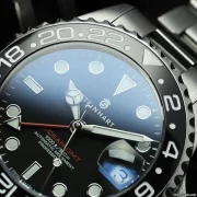 STEINHART Ocean One GMT BLACK Diver Watch